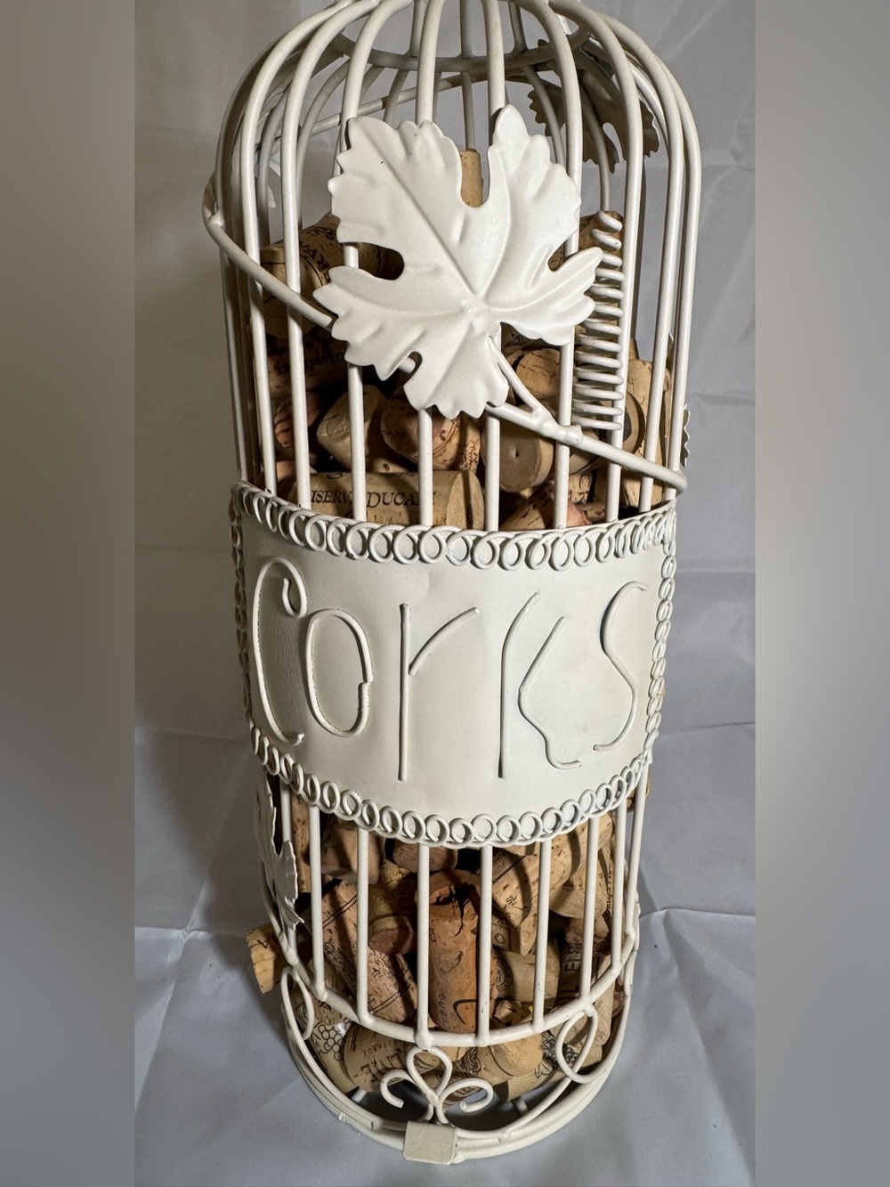 Cream Decorative Cork Holder - Home Accents large